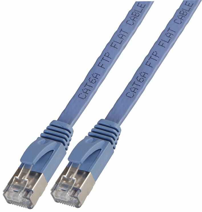 Pro Signal Cat6a STP Ethernet Patch Lead, 15m Blue