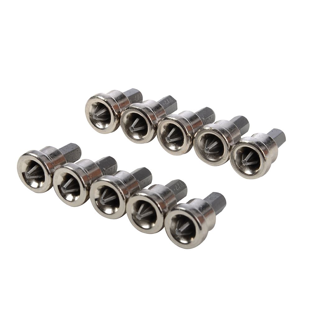 Silverline Drywall Screwdriver Bits 10-Pack, PH2