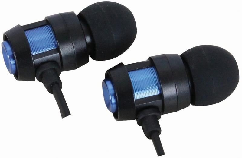 PRO SIGNAL אוזניות סטריאו דיגיטליות כחולות, ג'ק 3.5 מ״מ