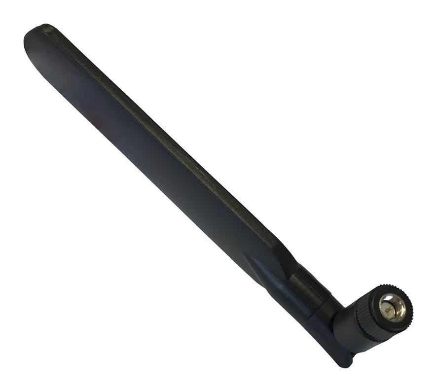 Antenne fouet articulée RF SOLUTIONS 5dBi 90°, double bande 2.4GHz/5.8GHz