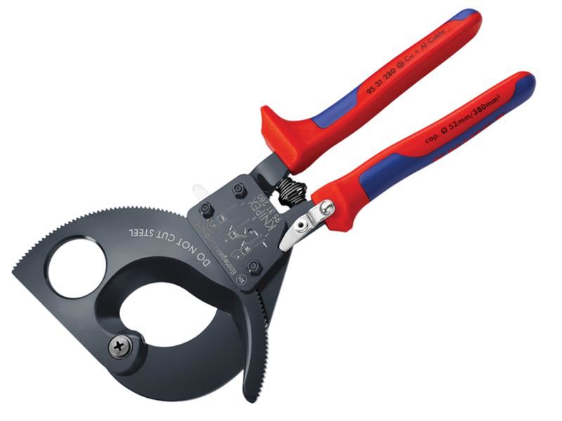 Knipex - Sceana Cabhlaíochta Gníomhaithe Ciorcláin, 280mm le Greim Il-chomhpháí