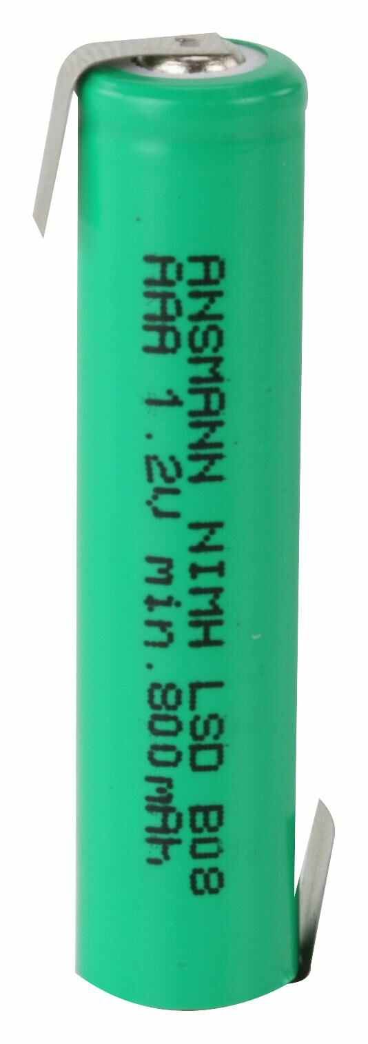 Ansmann maxE Industrial AAA NiMH Rechargeable Battery, 800mAh