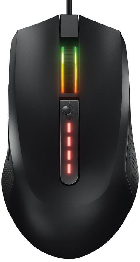 CHERRY MC 2.1 RGB Ποντίκι Παιχνιδιών με Καλώδιο, 5000dpi, Μαύρο