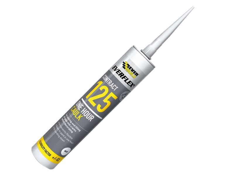 Everbuild Sika - One Hour Caulk 125 Magnolia 310ml