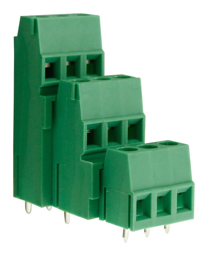 Camdenboss 5mm Triple Decker Terminal Block, 9 Pole, 15A