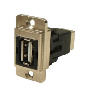 CLIFF ELECTRONIC COMPONENTS - Nascaire Leathfhada Dual USB 2.0 A go B CP30709NM