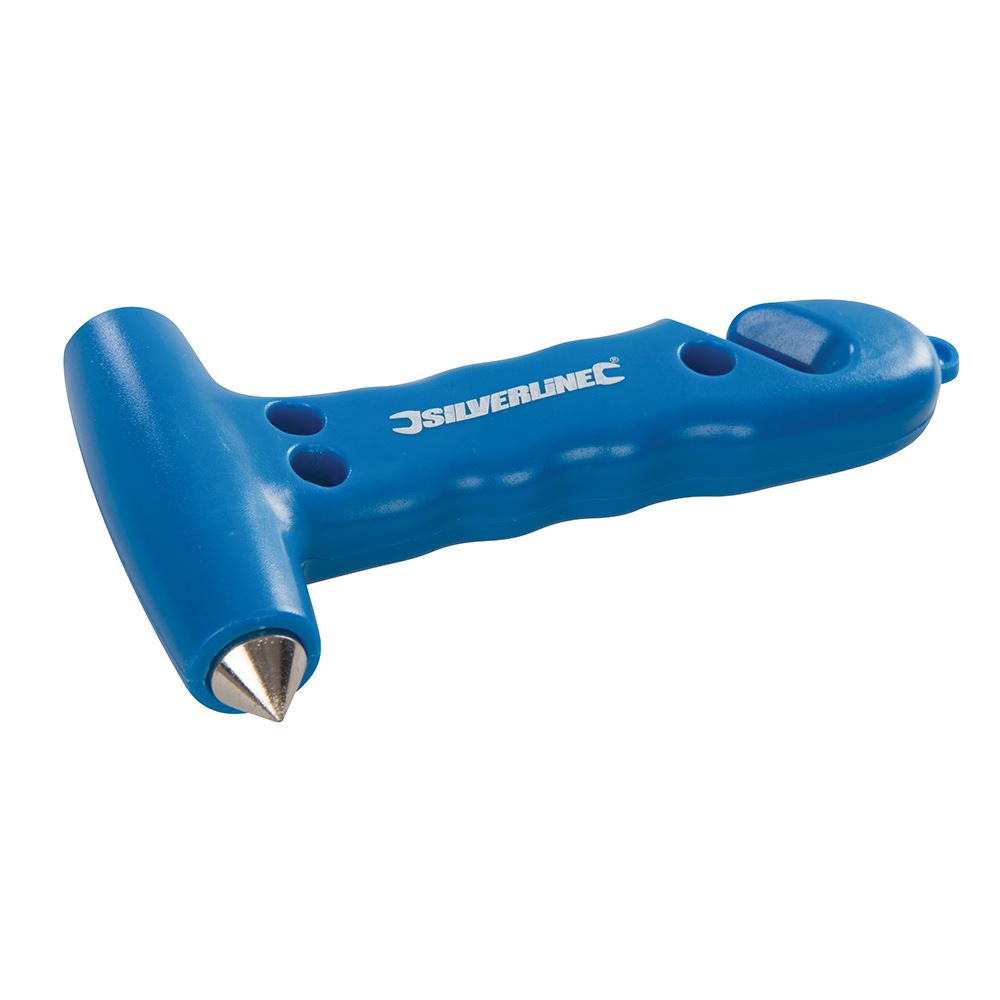 Silverline Noodhamer met Gordelsnijder, 150mm