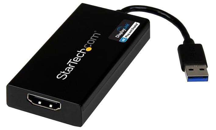 STARTECH Adaptador USB 3.0 a HDMI 4K, Certificado DisplayLink