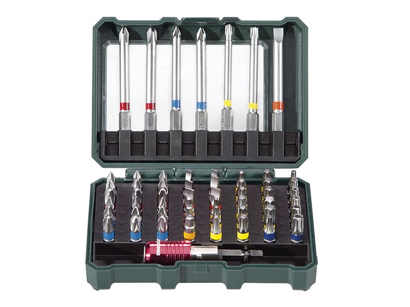Metabo ערכת ראשים 56 חלקים מפלדת כרום ונדיום