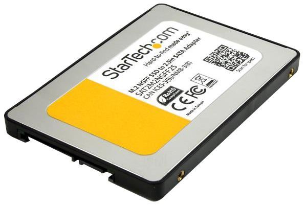 StarTech M.2 NGFF SSD to 2.5in SATA III Adapter with Housing