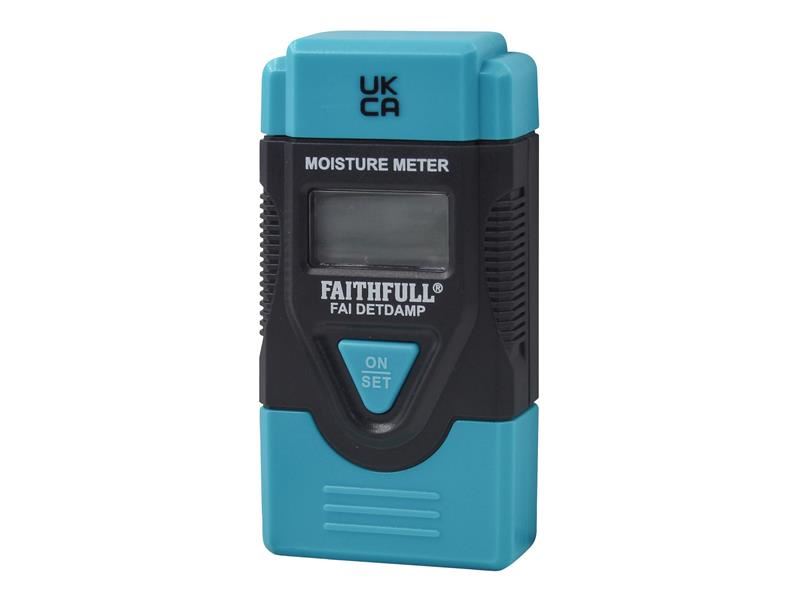Faithfull Damp & Moisture Meter with LCD Display
