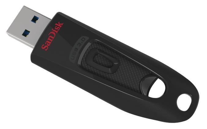 SanDisk Ultra 64GB USB 3.0 Flash Drive, 100MB/s