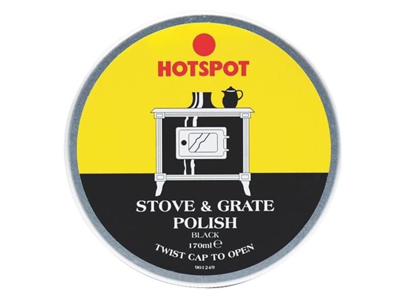 Hotspot Lucidatore per Stufe e Griglie Black, Lattina da 170g