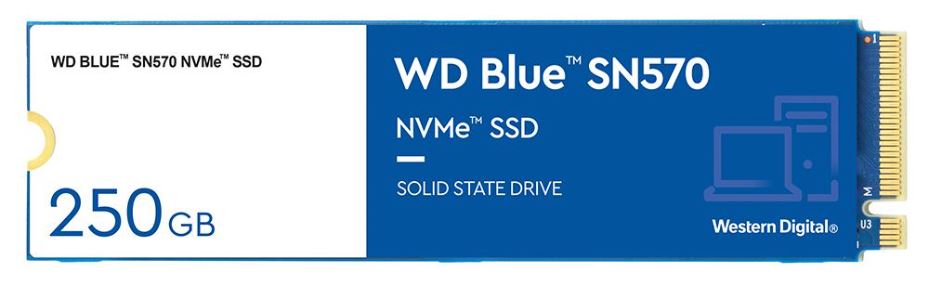WD Blue SN570 NVMe M.2 2280 SSD 250GB