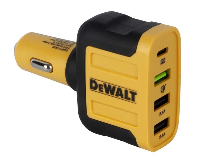 DEWALT Carregador USB PD 4 Portas 60W com Quick Charge 3.0