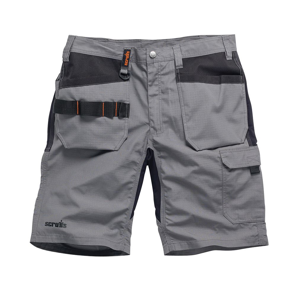 Scruffs Trade Flex Holster Short, 40-inch Waist, Graphite