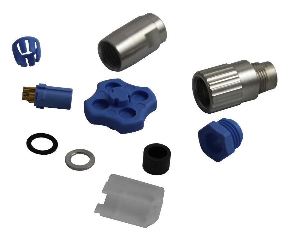 TE Connectivity T01 Series 5-Way Solder Socket