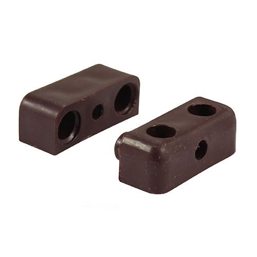 Blocs d'assemblage Timco, marron, 35 x 25 x 12 mm (lot de 4)