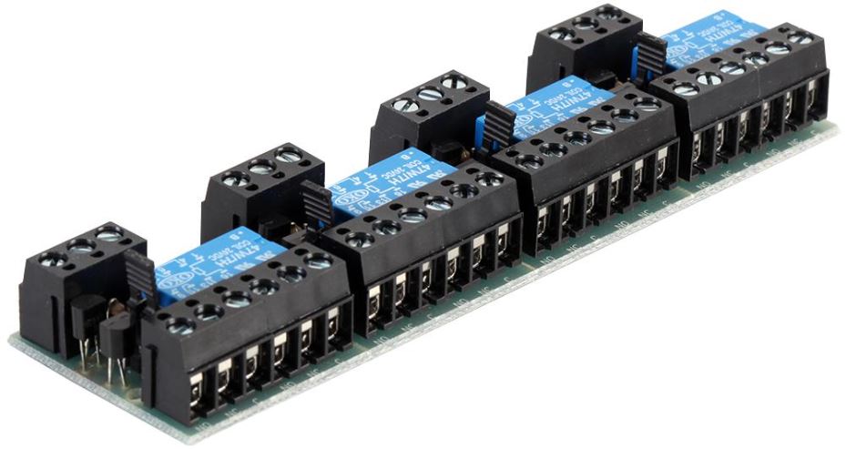 HiLo Junior Handy Little Relay Transistorised 12VDC, Strip of 4