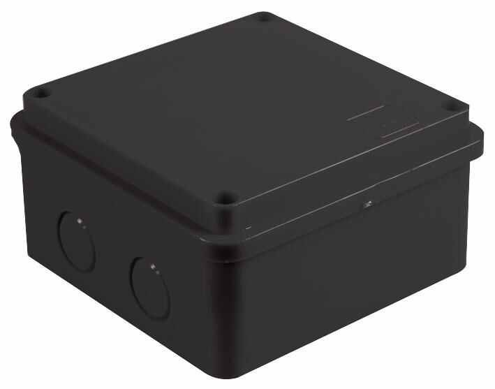 RARAION IP56 Black ABS Enclosure, 100x100x40mm