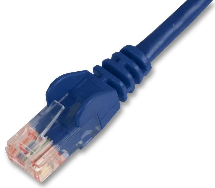 Pro Signal Cabo de Rede Ethernet Cat5e UTP Azul 0.5m com Proteção Anti-Engate