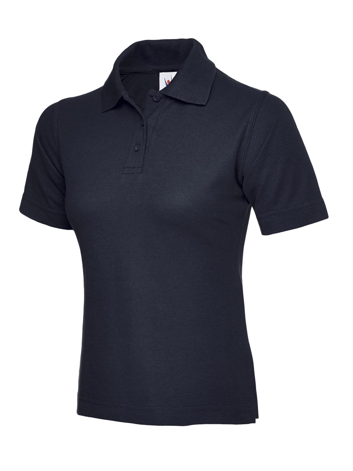 Uneek Women's Classic Polo Shirt - Navy, 50% Polyester 50% Cotton, Size L
