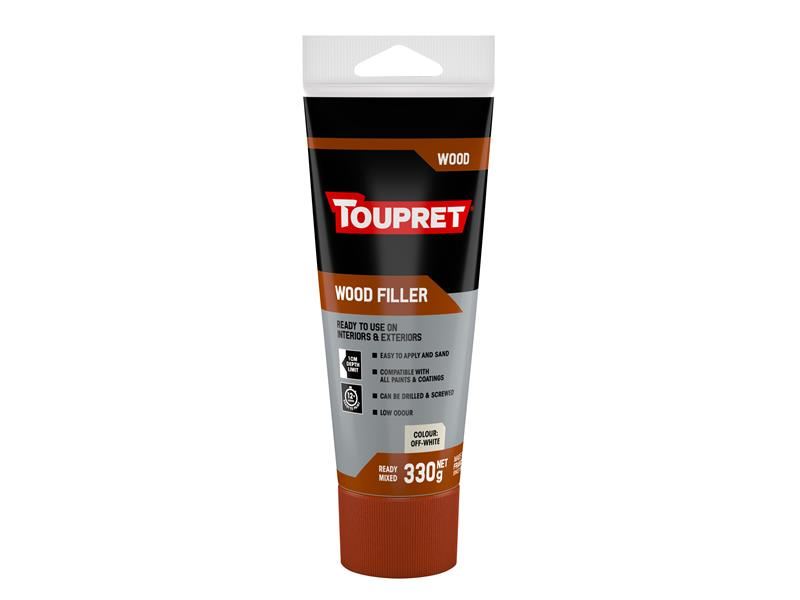 Toupret Wood Filler Off-White, 330g