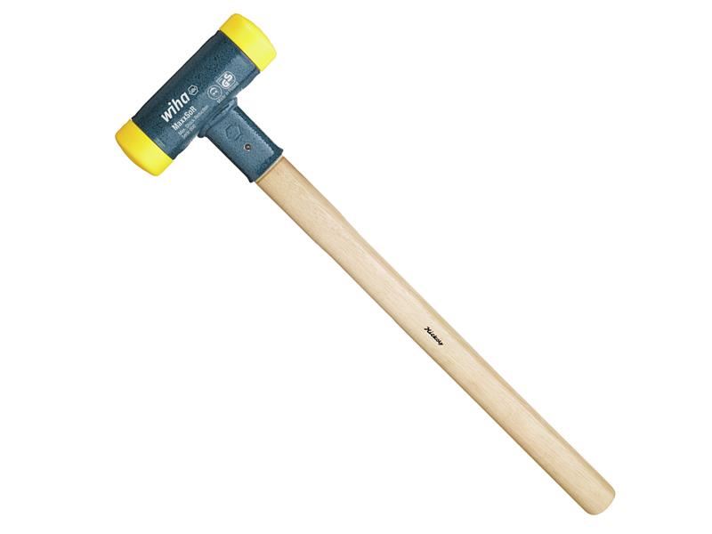 Wiha Soft-Face Dead-Blow Hammer with Hickory Handle 1085g