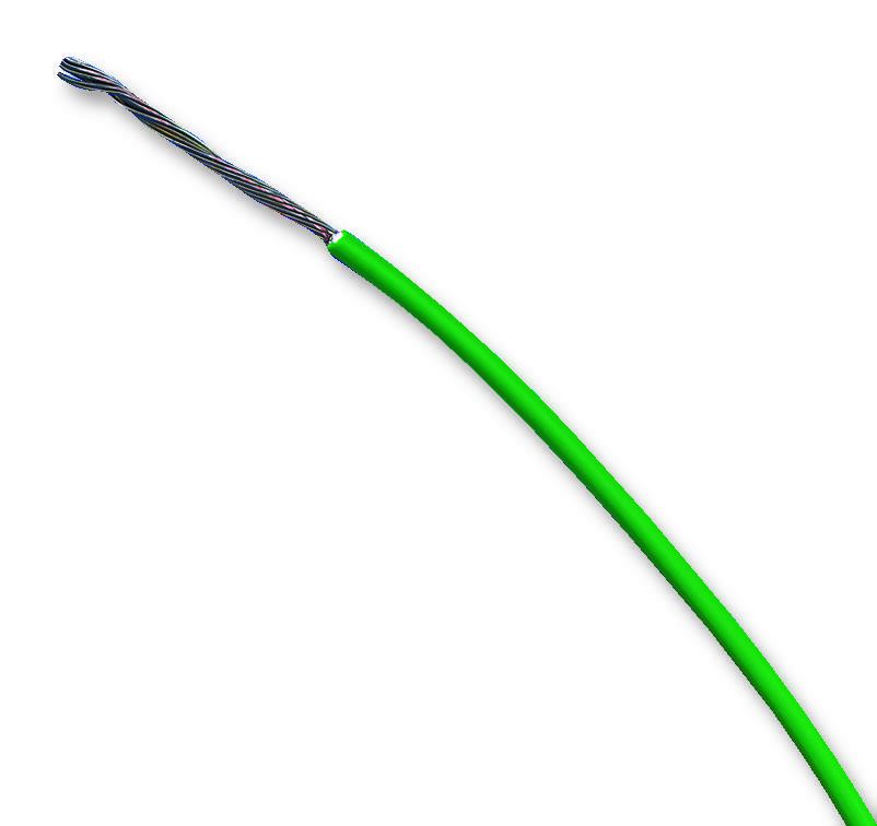 CONCORDIA TECHNOLOGIES 7/0.20mm PVC絶縁設備用配線 グリーン 100m