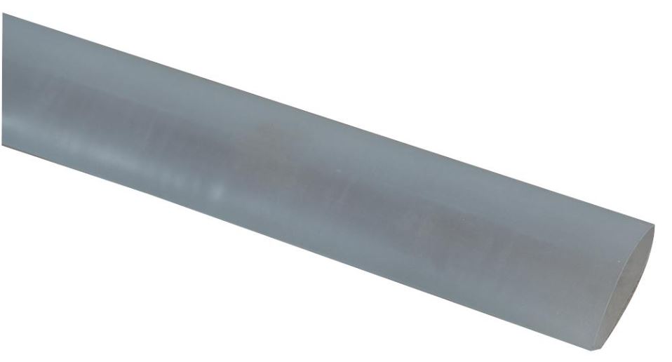 PRO POWER - Halbstarres, chemikalienbeständiges PVDF-Schrumpfschlauch 12,7 mm 1