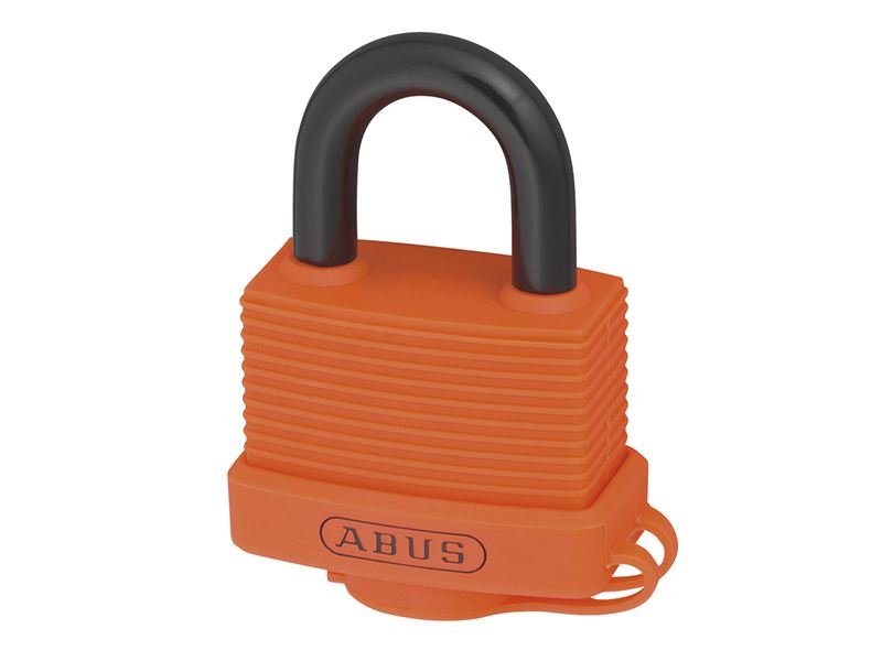 ABUS 70AL/45mm Aluminium Padlock in Orange