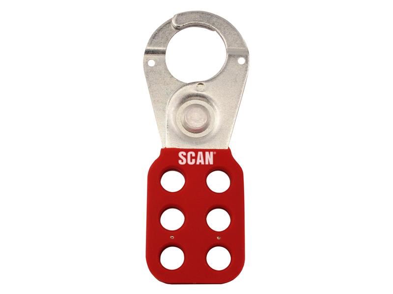Scan Lock Out Hasp for Electrical Boxes, Steel, 115mm