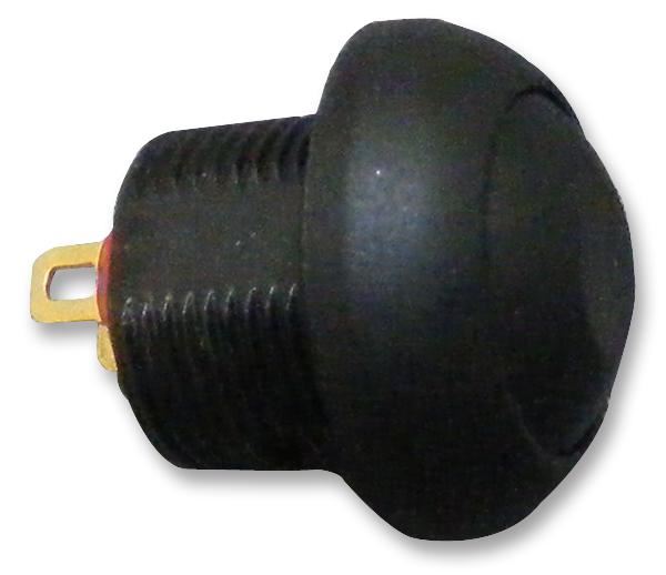 MULTICOMP PRO Interruttore a Pulsante Momentaneo SPST, Nero, 13.6mm