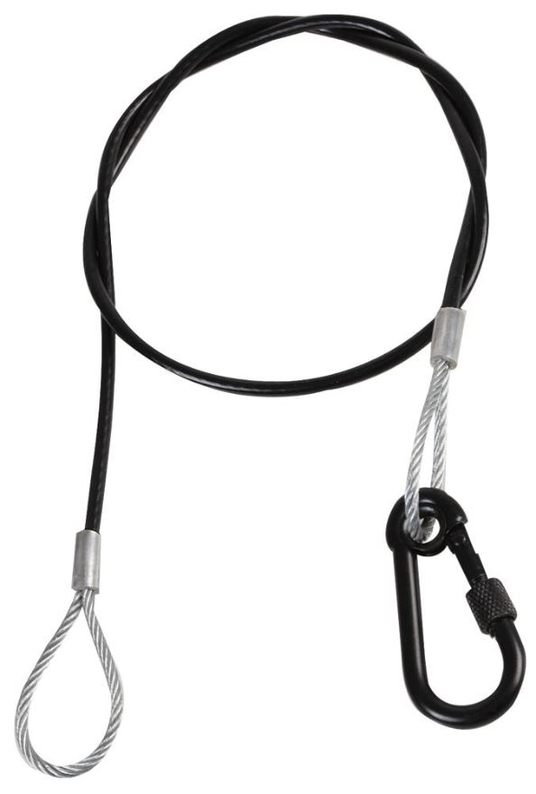 PULSE PVC 코팅 안전 보조 결합 케이블, 3mm x 750mm, 25kg WLL