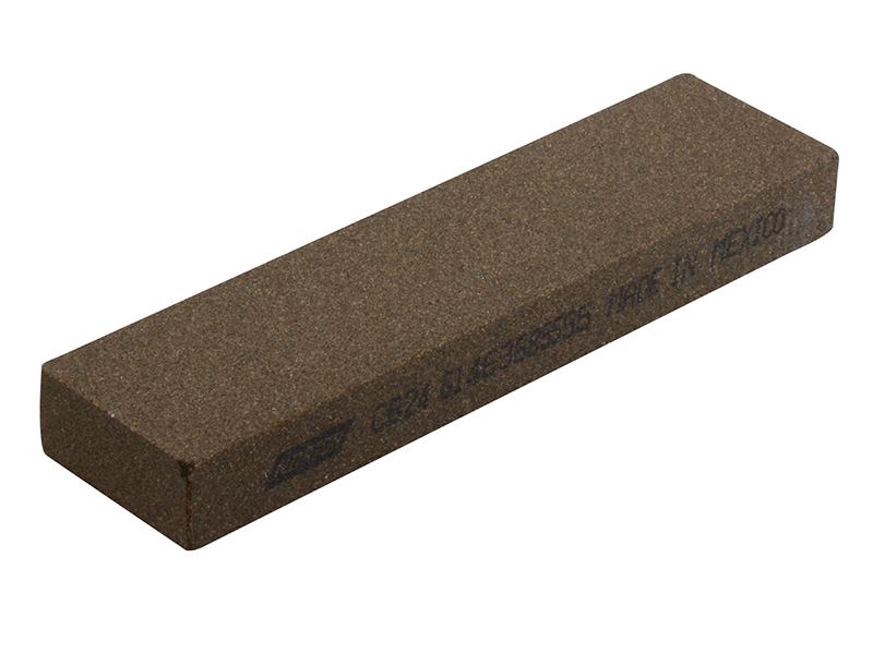 India CB24 Pierre à aiguiser grossière, 100x25x12mm, Oxyde d'aluminium