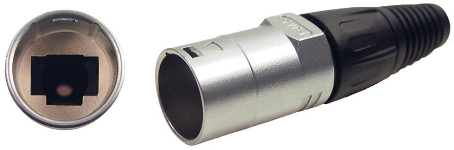 CLIFF CP30220MIP65P XLR RJ45 Connettore Cat5e, Scocca IP65