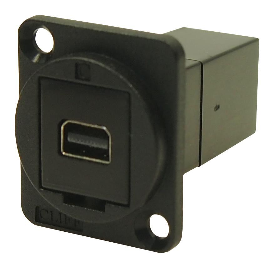 CLIFF ELECTRONIC COMPONENTS Conector de Montagem em Painel Mini DisplayPort