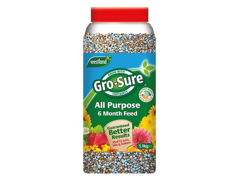 Gro-Sure Alles-in-één 6 Maanden Plantenvoeding, 1,1kg