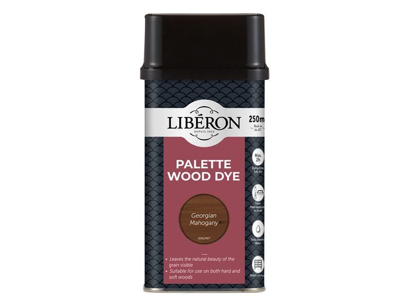 Liberon Palette Holzfarbstoff Georgian Mahogany 250ml