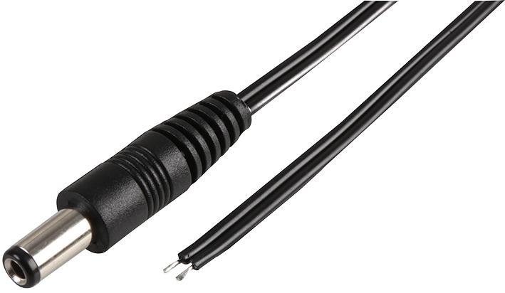 PRO POWER 2.5毫米DC插頭裸端電源線 3米