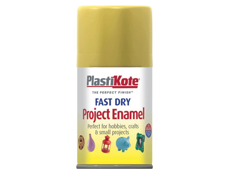 PlastiKote - Cat Enamel Kering Cepat Aerosol Gold Leaf 100ml