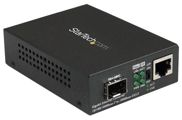 STARTECH Convertitore di Rete Gigabit Ethernet con Slot SFP Aperto