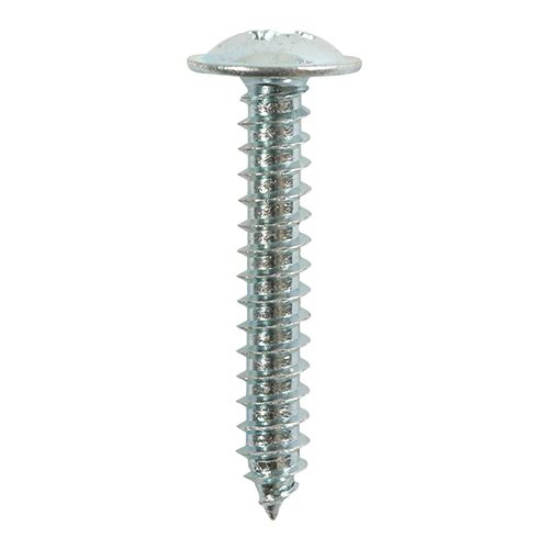 Timco Self-Tapping Screws PZ Flange Head Zinc 8×3/8 (16 Pack)