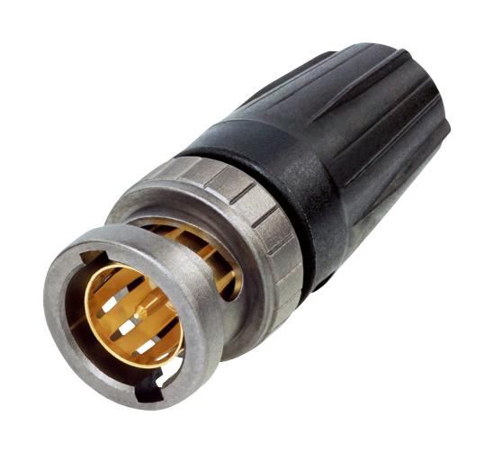 NEUTRIK 75 Ohm UHD BNC-Stecker, 4K & 8K Signale - für 7,3mm Außendurchmesser K
