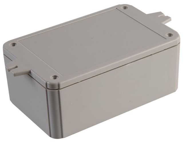 EVATRON ABS Flanged Wall Mount Enclosure 125x80x50mm Grey