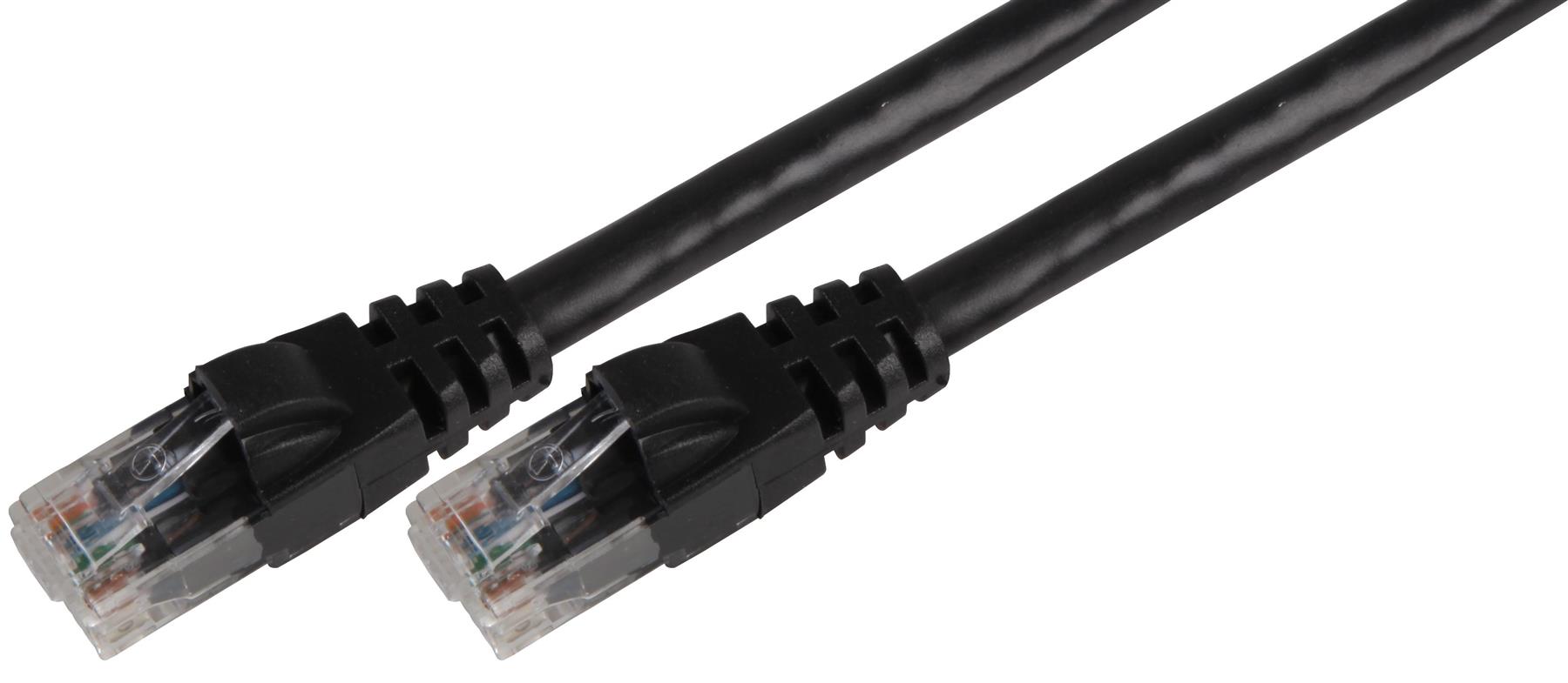 TUK - 5m Μαύρο Καλώδιο Ethernet Cat6 με RJ50