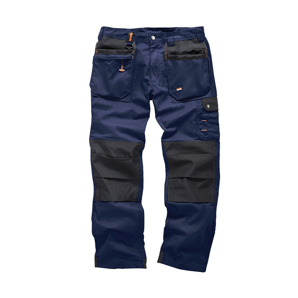 Scruffs Worker Plus Trouser - Navy, 36L