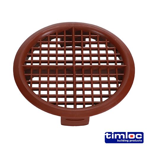 Timco Inbouw Schoorsteenrooster, Bruin, 70mm, 10 stuks