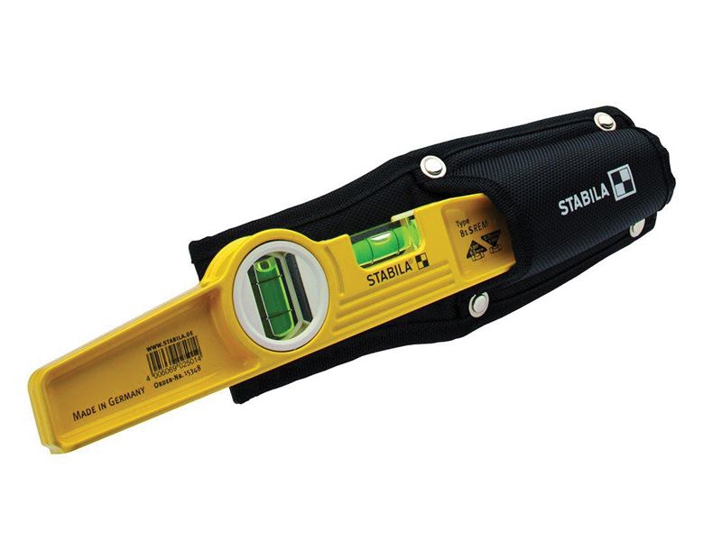 Stabila 81S Torpedo Level 25cm with Holster