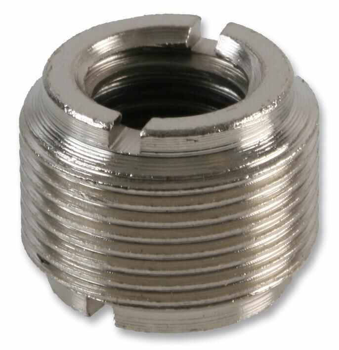 Pulse - Adaptateur de filetage microphone 3/8” femelle vers 5/8” mâle double